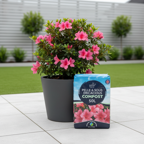 Peat-Free Ericaceous Compost-Garden & Outdoor-Pelle & Sol-50L-DREIBACH