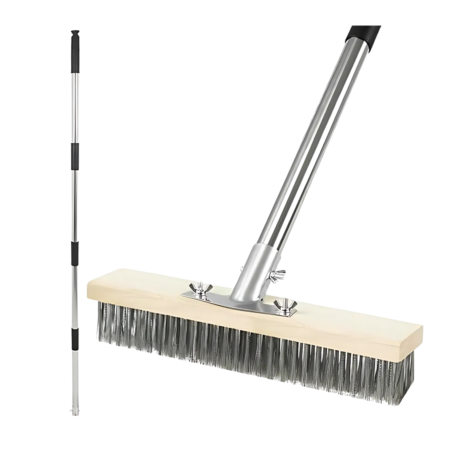 A photo of the Heavy Duty Wire Broom - Default Title from Pelle and Sol, showing its details and quality.