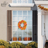 Pumpkin and Berry Wreath - Pelle & Sol