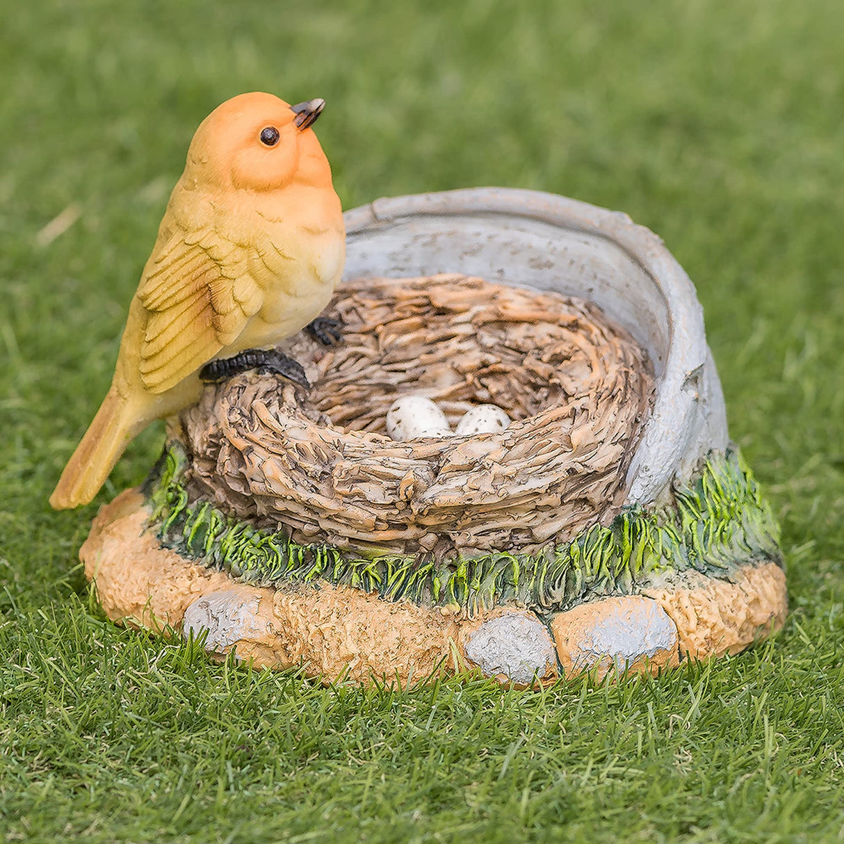 Robin Nest Garden Ornament-Garden & Outdoor-Pelle & Sol-DREIBACH