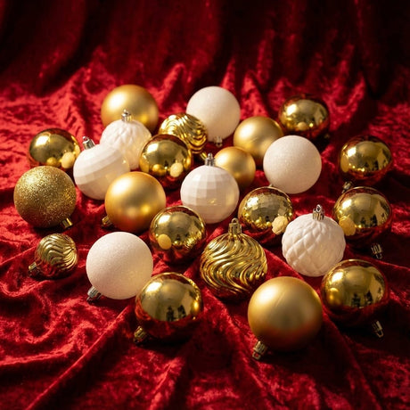 Shatterproof Christmas Bauble Set - Pelle & Sol