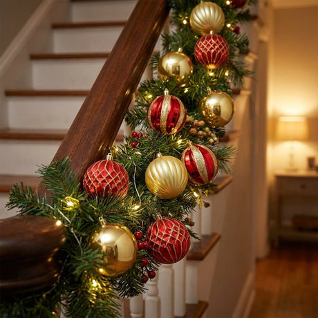 Shatterproof Christmas Baubles Set - Pelle & Sol