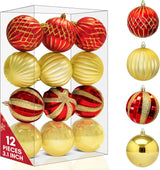 Shatterproof Christmas Baubles Set - Pelle & Sol
