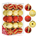 Shatterproof Christmas Baubles Set - Pelle & Sol