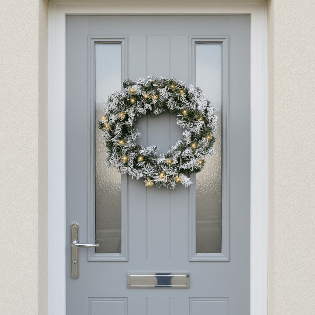 Snow Tipped Christmas Wreath - Pelle & Sol