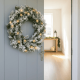 Snow Tipped Christmas Wreath - Pelle & Sol