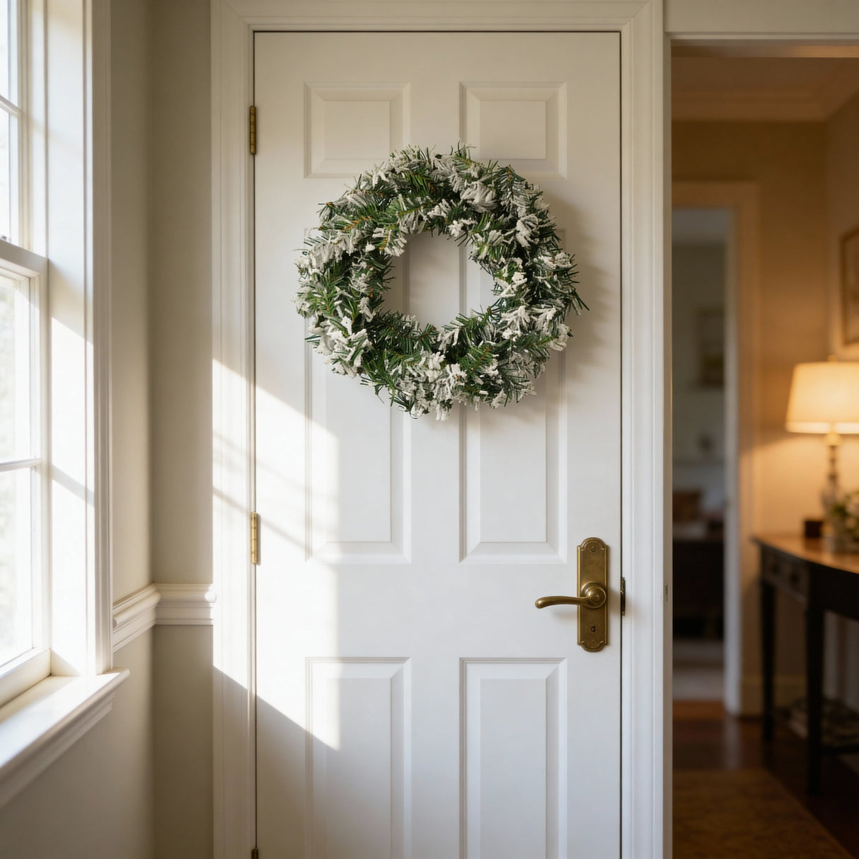 Snow Tipped Christmas Wreath - Pelle & Sol