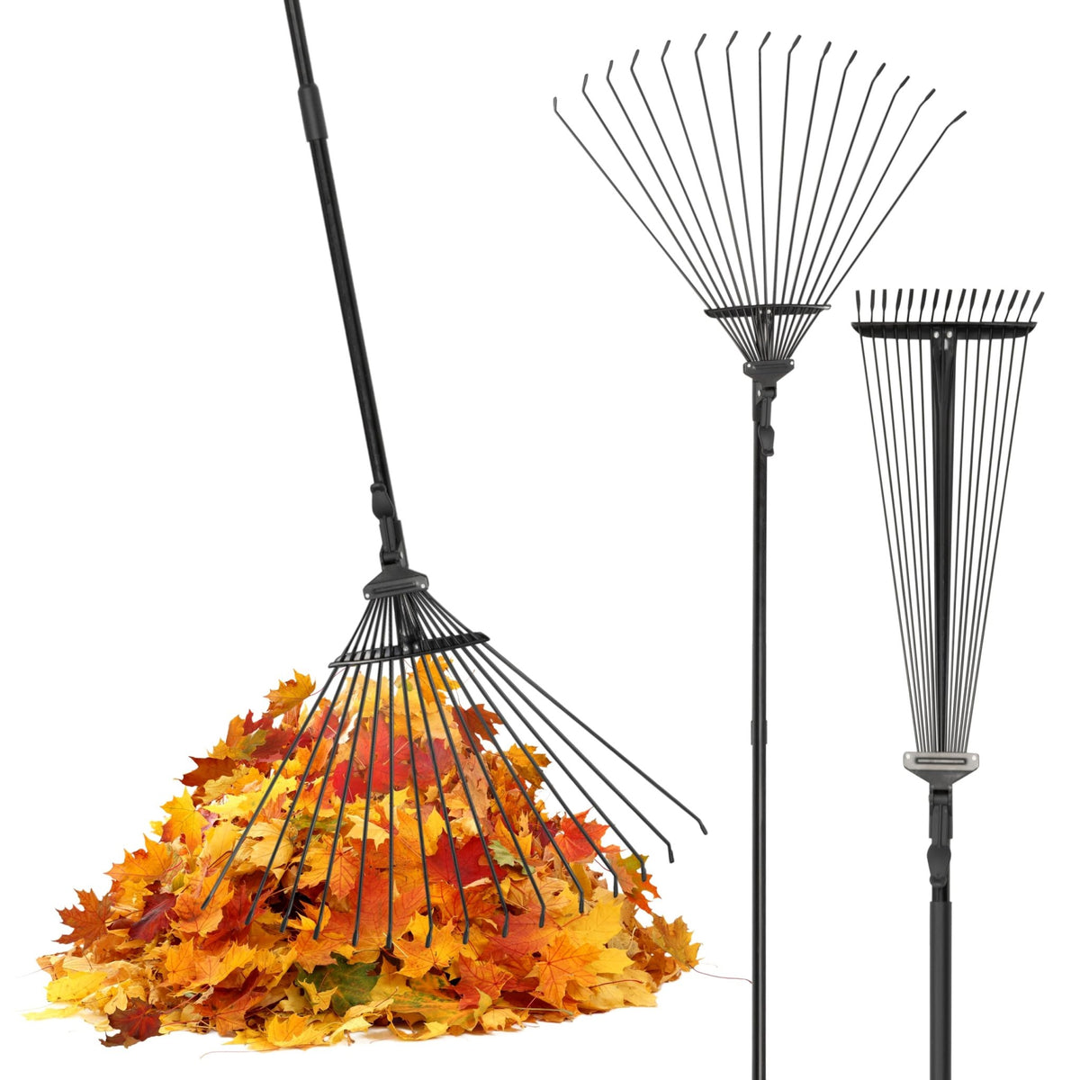 Telescopic Garden Leaf Rake – Pelle & Sol