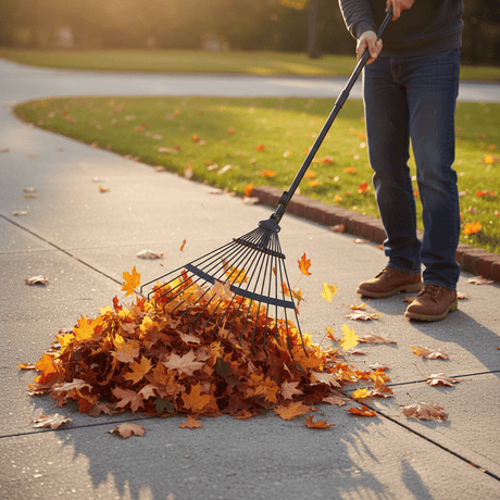 Telescopic Garden Leaf Rake - Pelle & Sol