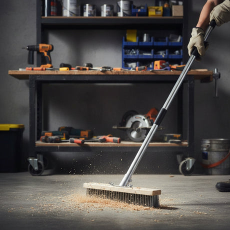 Telescopic Outdoor Cleaning Brush-Garden & Outdoor-Pelle & Sol-DREIBACH