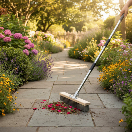 Telescopic Outdoor Cleaning Brush-Garden & Outdoor-Pelle & Sol-DREIBACH