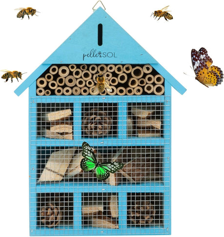 Wooden Insect House - Pelle and Sol