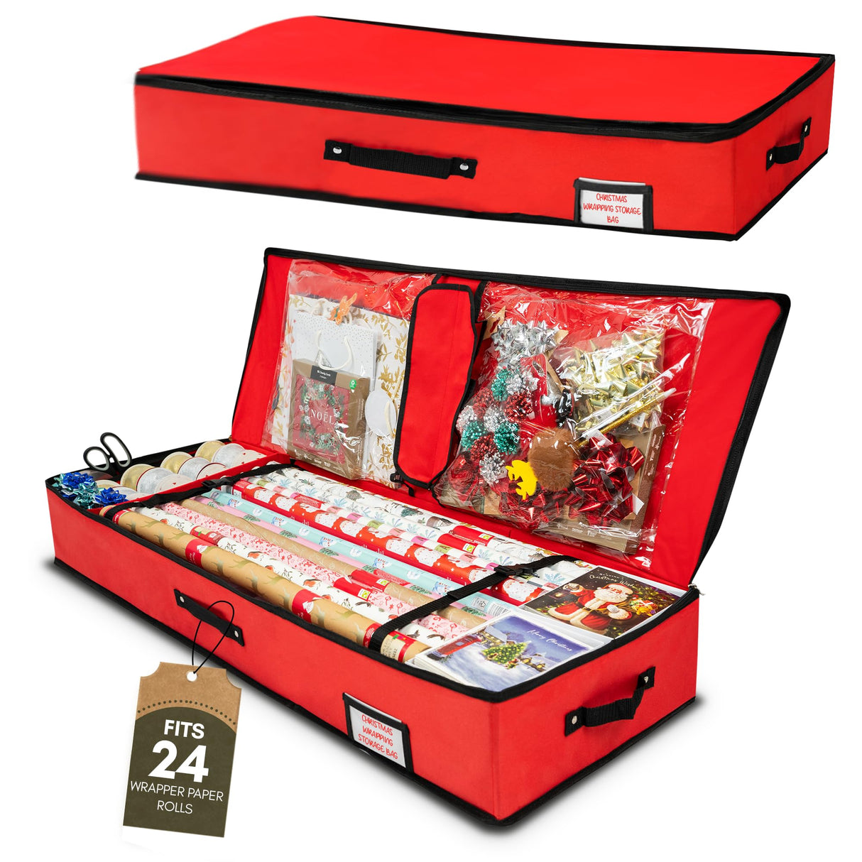 Wrapping Paper Storage Bag - Pelle & Sol