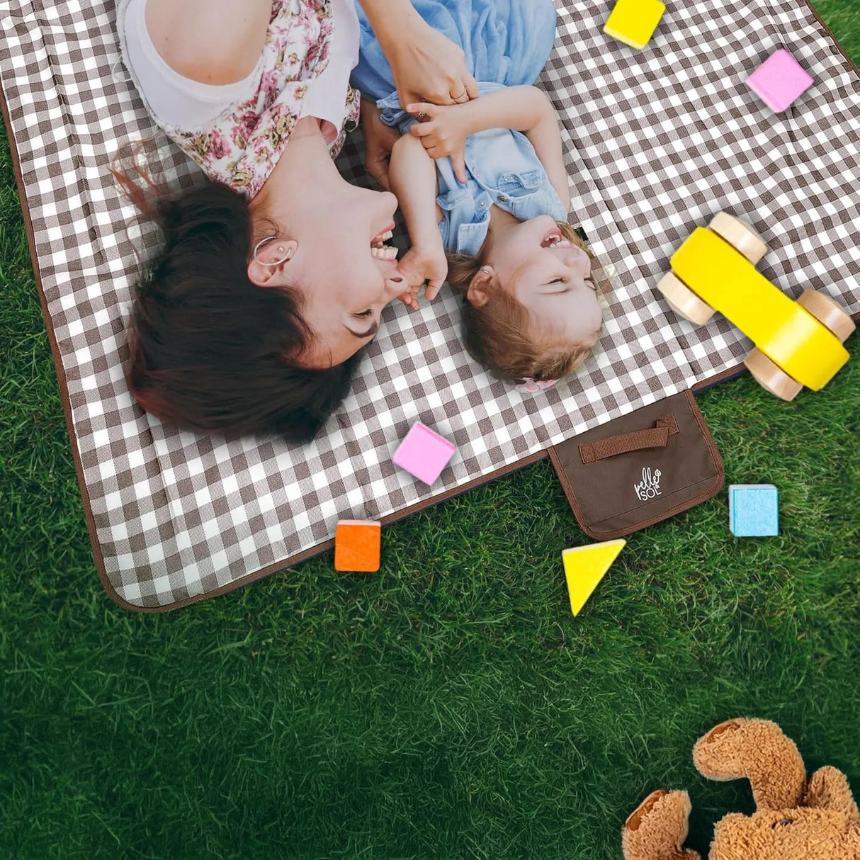 Picnic Blanket - light-blue