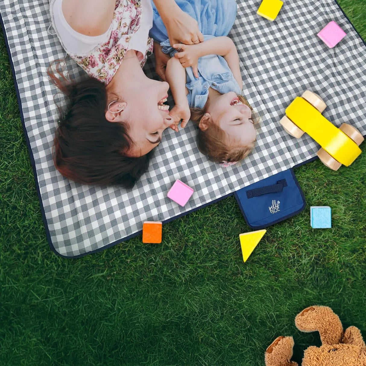 Picnic Blanket - light-blue