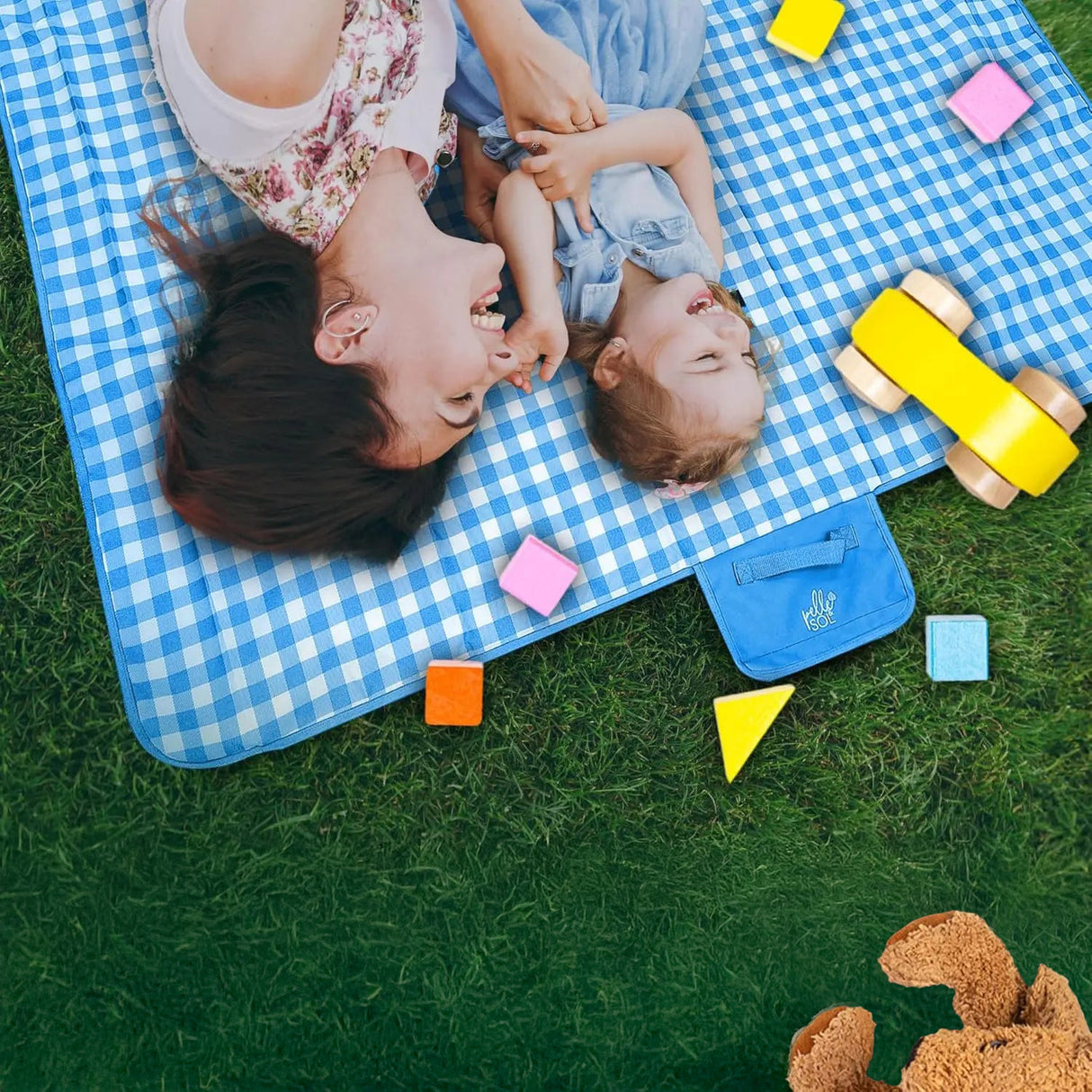 Picnic Blanket - light-blue