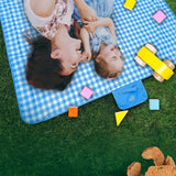 Picnic Blanket - light-blue