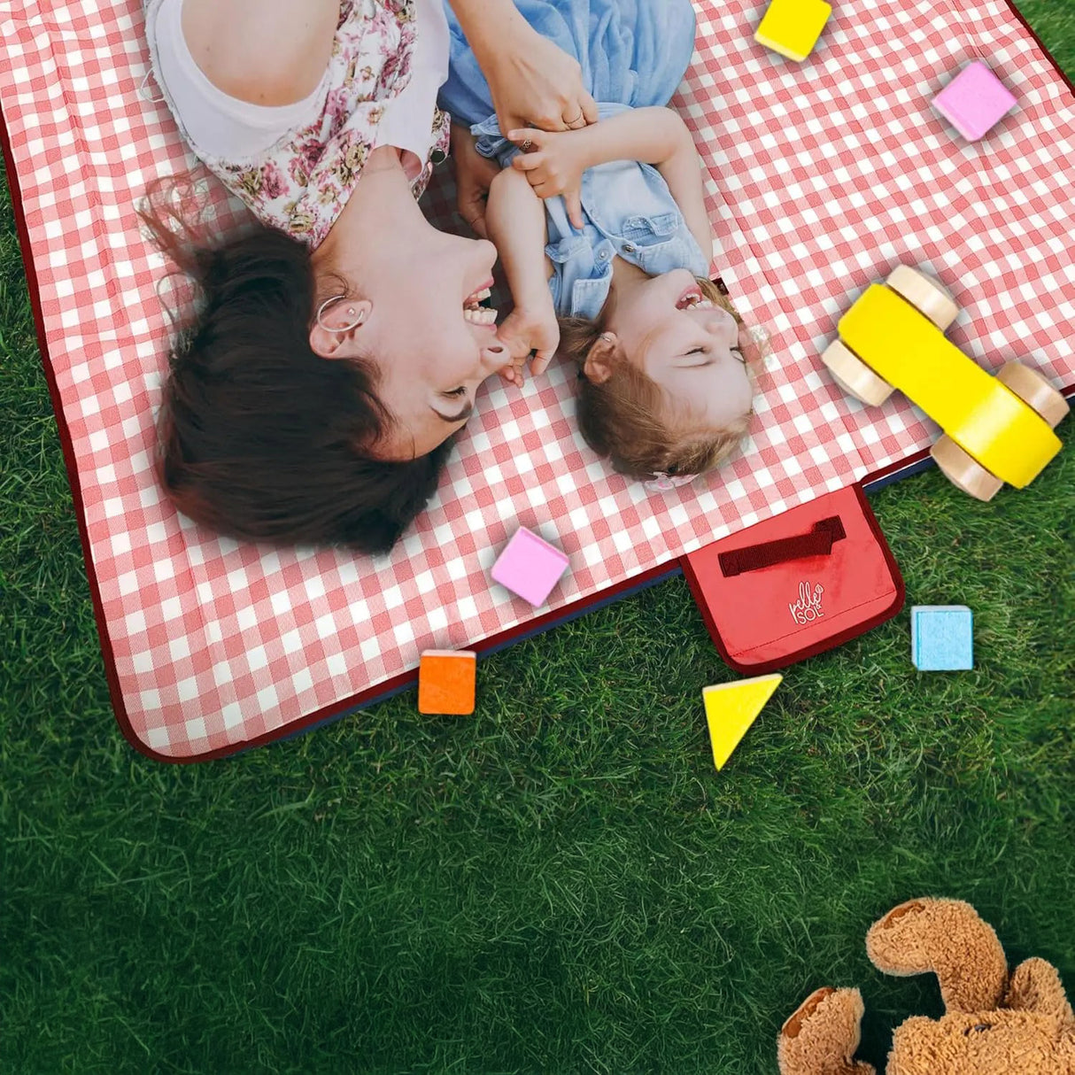 Picnic Blanket - light-blue