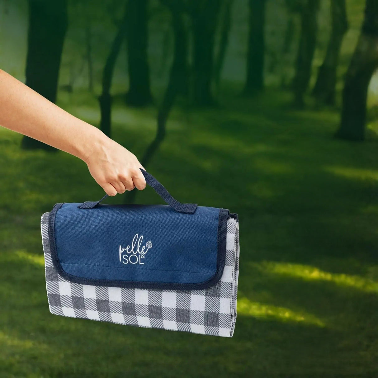Picnic Blanket - light-blue